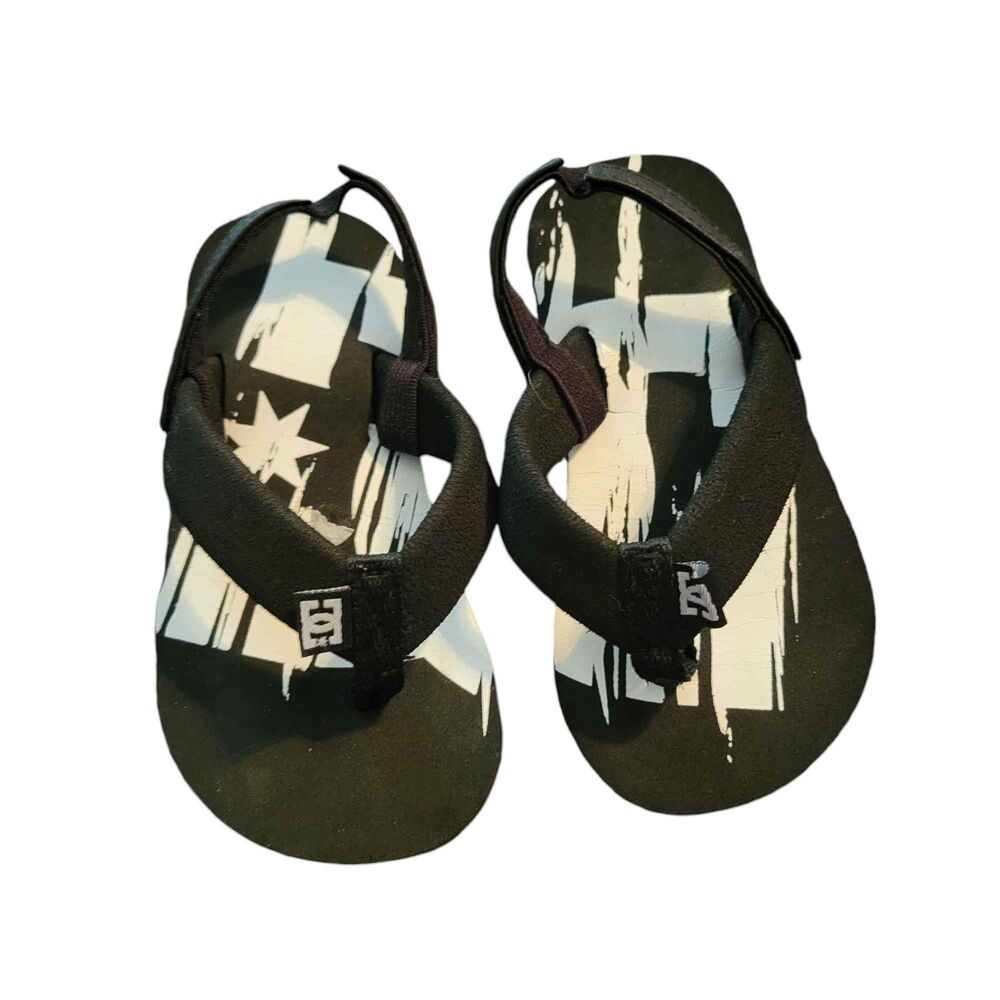 NWOT Boys Toddler DC Sandal Flip Flops
